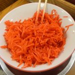 火の国 文龍 - 紅生姜も丼に入ってます