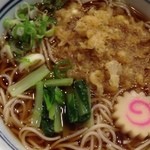 長寿庵 - たぬき蕎麦500円