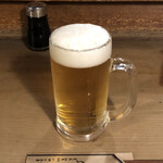 源氏 - １杯目の生ビール