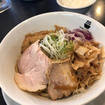 RAMEN MUSICA - 奥さんのまぜそばグロッソ850円税込。鰹の香りがする！