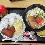 グランド食堂 - そばセット 850円