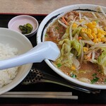 Aji-Q - 肉野菜味噌ラーメン定食