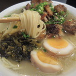 ラーメン櫻島 千歳店 - 麺は札幌麺と真逆