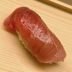 鮨おばな - 小浜の定置網にかかった中トロ