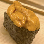 鮨おばな - ムラサキウニスペシャルです