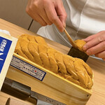 鮨おばな - このムラサキ、スペシャルだけあって房がデカい