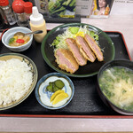 すたぁーと - ハムカツ定食