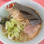 山岡家 - 味噌（白髪ネギ，味濃いめ）