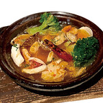 土锅海鲜ajillo（配法棍）