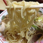 福栄食堂 - 中太麺