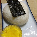 福栄食堂 - おにぎり小こんぶ100円