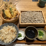 Ishibiki Juuwari Soba Gensei - 海老天盛り蕎麦