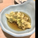 いろは鮨 - 抹茶塩で食べてましたが　味変で天つゆで　byまみこまみこ