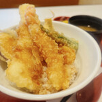 Resutoranshirokujichuu - 海鮮天丼