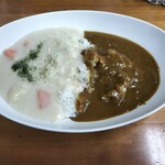 シチュー＆珈琲　トップ - 合がけ(カレー&ホワイトシチュー)