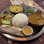 インド料理 カリスマ - ネパールタリセット