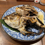 庄や - 天然真鯛のかぶと焼き
