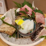 海鮮料理と酒 いくひさ - お刺身七種盛り