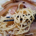 大勝軒 - 大ラーメン＋ネギ・油 多め