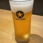 201757076 - サッポロ生ビール(510円)