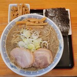 Chuukasoba Kumo No Ito - ◆「極煮干し中華」(メンマ・海苔) 「麺種類」細麺 「スープ種類」こってり 「茹で加減」普通 「味」普通