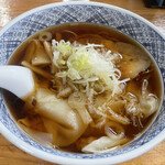 しなそば小浜 - ワンタン麺1000円