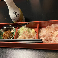 とうふ屋うかい 鷺沼店 - あげ炭火焼の薬味