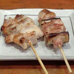 やきとり 正や - かっぱ、ねぎま
