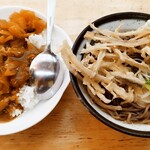 リカースタンド　ベルハウス - ミニそばミニカレーセット