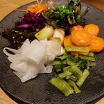 鹿タリヤン - 温野菜盛り
