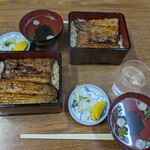 岬食堂 - 上うな重¥2850-を２つ