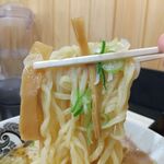 食堂 はせ川 - メンマとネギの食感がナイス