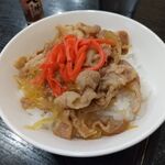 食堂 はせ川 - ミニ豚丼
