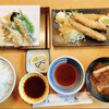 二条 - 上天ぷら定食（¥1,150）、ししゃもフライ（¥400）（税込）