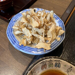 手打蕎麦のたぐと - ごぼう天♬