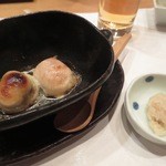 五徳 - 白子のバター焼き