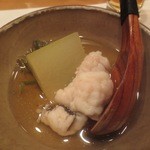 五徳 - ハモと冬瓜