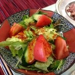 Fumita Shouten - ランチセットのサラダ