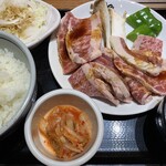 焼肉の和民 - 大盛じゅーしーカルビ180ｇランチ