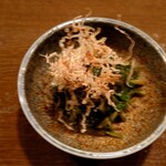 山海づくし勝也 - せりのお浸し