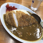 日正カレー - カツは厚め