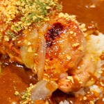 CoCo壱番屋 - 店舗限定 「」(ナナシ)カレー 肉塊LEVEL1