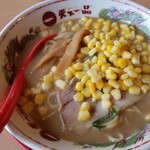 天下一品 - コーンラーメン（並）こってり　¥1,060-　～旨い