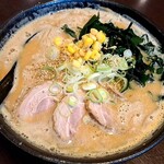 Ramen Daruma Ya - みそチャーシューメン (大盛) 1030円 (+130円)