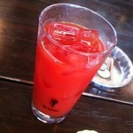 地球屋にんげん亭 - 焼酎トマトハイ ¥300
      