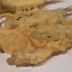 蕎麦切り屋 - 若鮎の天ぷら