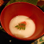 北新地 弧柳 - 鱧落としと鱧の身のすり流し