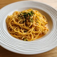TRAMONTO - 海老とピスタチオの
                    アメリケーヌソーススパゲッティ