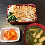 七輪焼肉弁当 蓮桜 - 豚焼肉弁当