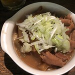 大倉山もつ肉店 - もつ煮込み